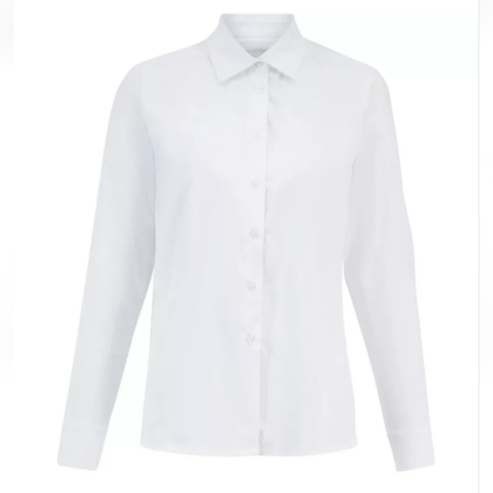 Misha Nonoo White Cotton Husband Shirt Blouse Meghan Markle XSmall Size 0